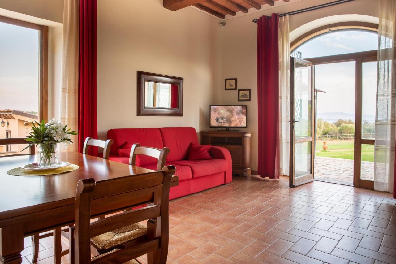 Podere Caprarecce Bilocale 塔拉莫内 外观 照片